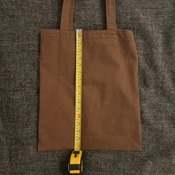 Brandy Melville Tote Bag in Brown - Picture 3 of 4